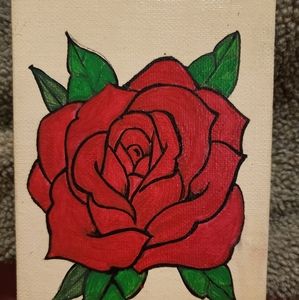 Rose painting